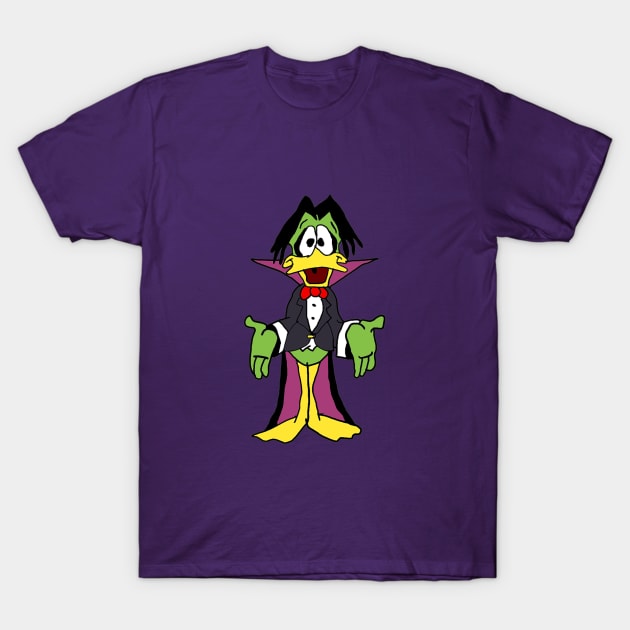 Count Duckula T-Shirt by BadDrawnStuff